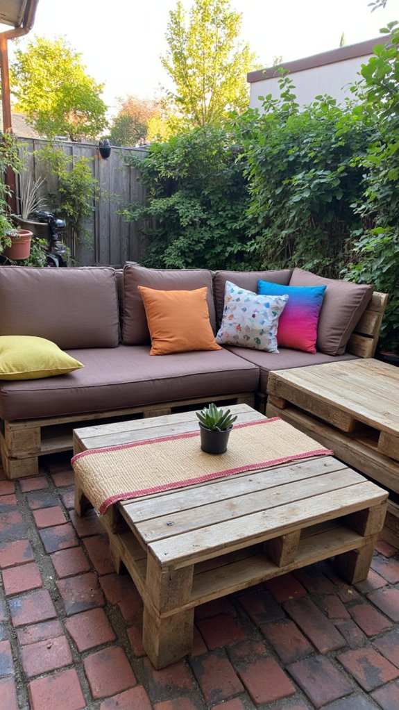 affordable pallet seating ideas