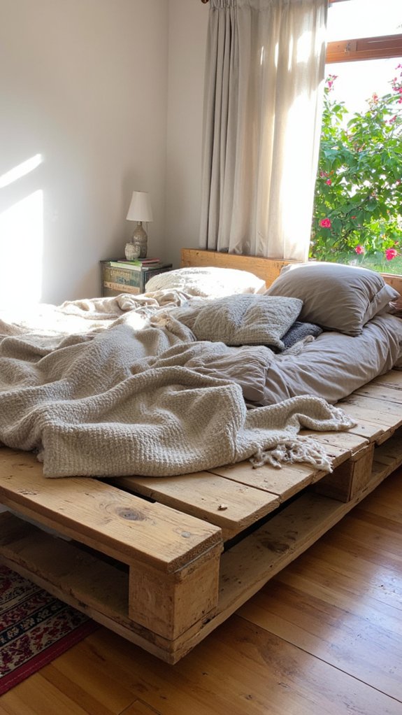 assemble a pallet bed