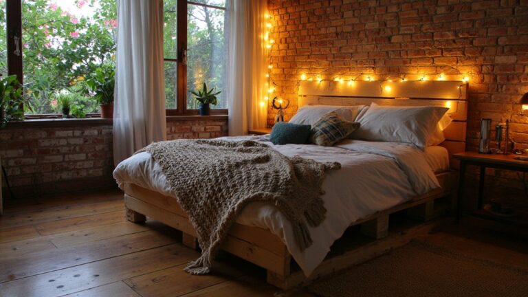 bold bed frames with lights