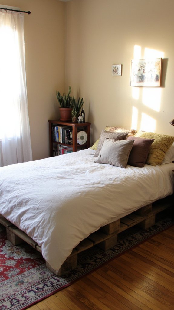 budget friendly pallet bed upgrades