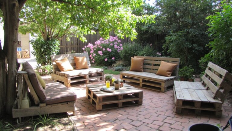 25 Practical DIY Pallet Patio Furniture For Budget Friendly Makeovers budget friendly pallet furniture ideas