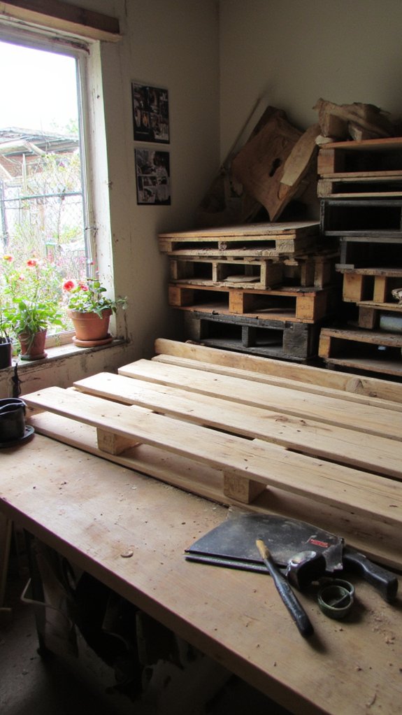 budgeting for pallet frame