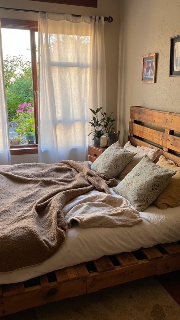 build your own pallet bed