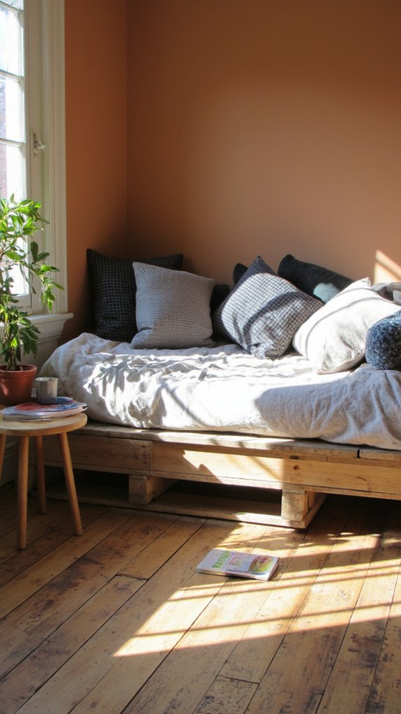 chic pallet daybed design
