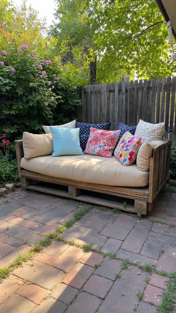 chic pallet sofa project