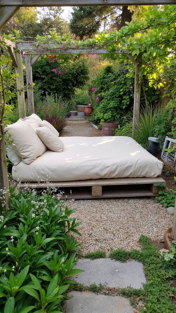 cozy customizable pallet beds