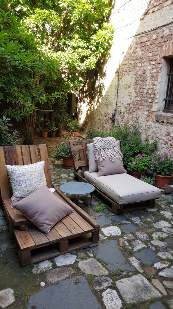 cozy outdoor relaxation chairs