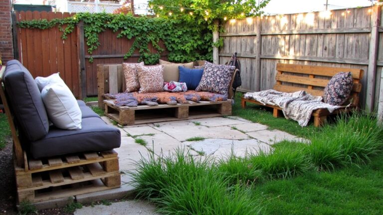 cozy pallet seating arrangements