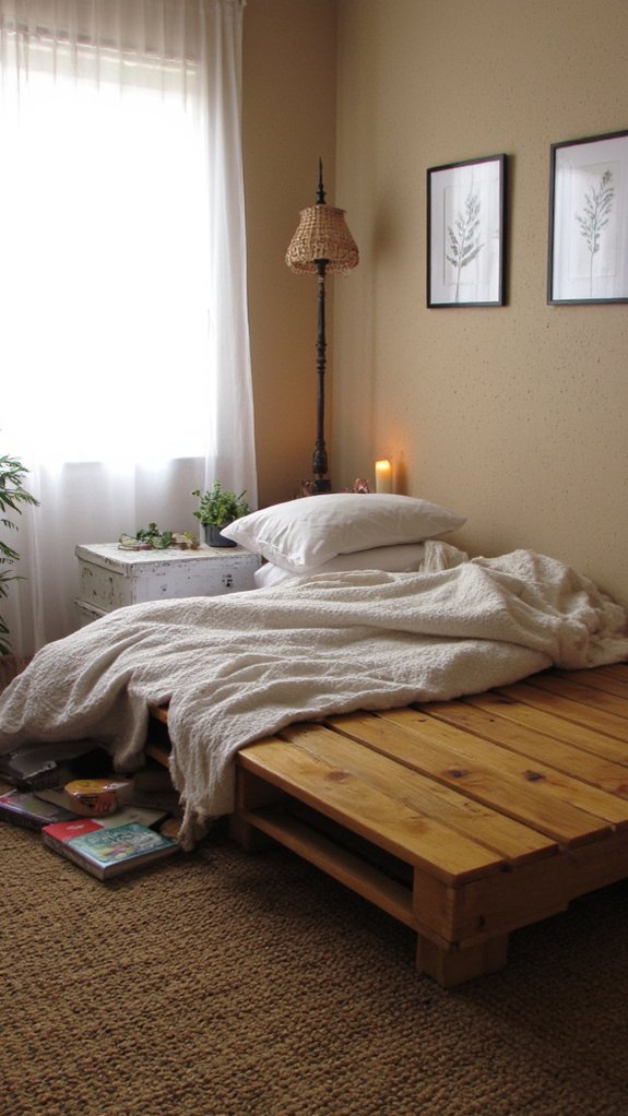 cozy romantic bedroom lighting