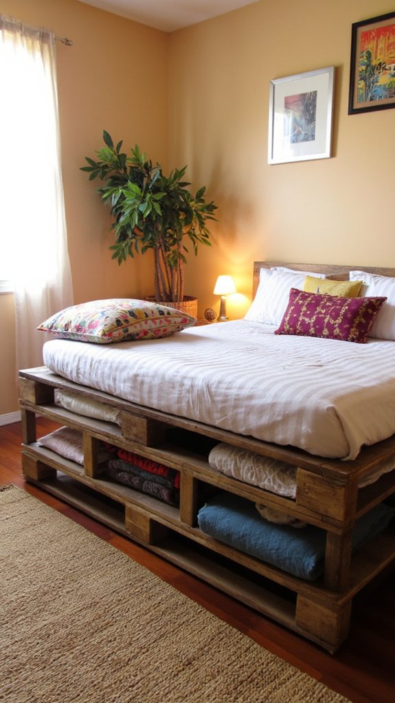 creative pallet bed designs