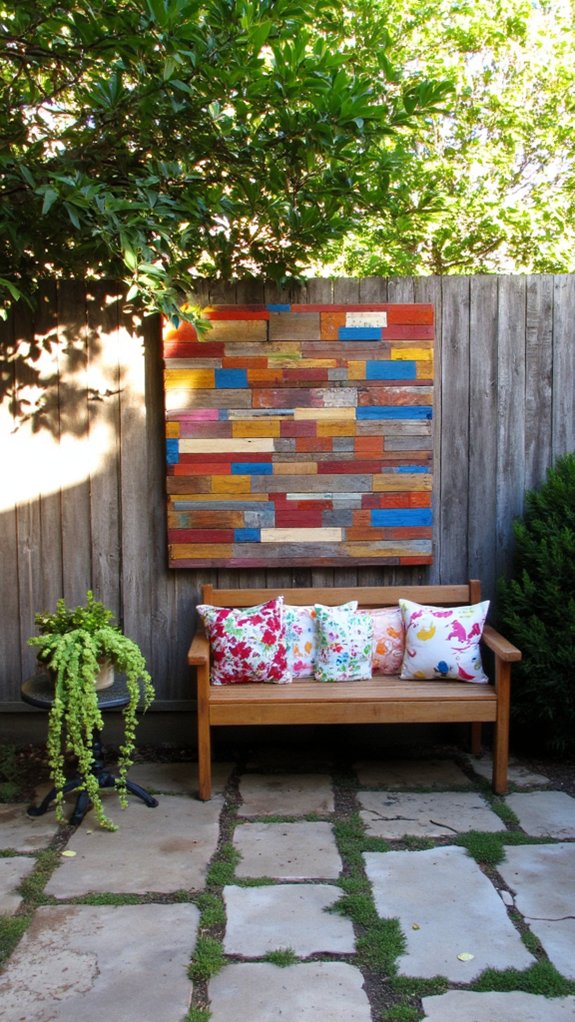 creative pallet wall decor