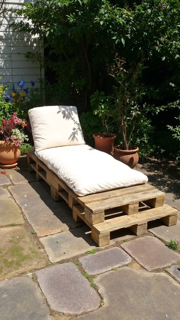 diy pallet loungers comfort