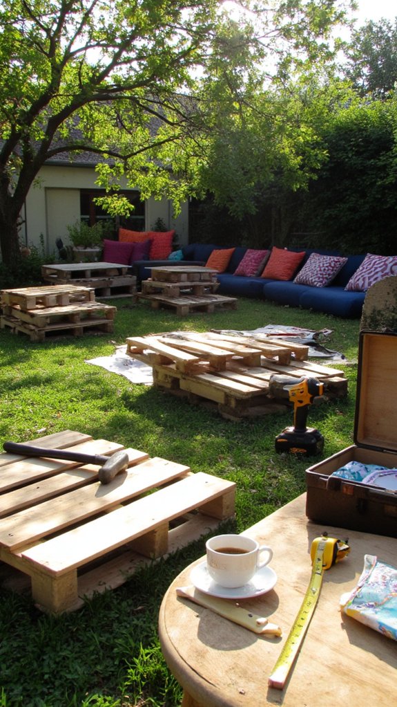 diy pallet seating essentials