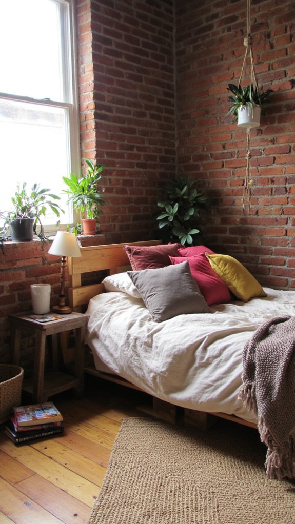 eco friendly pallet bed design