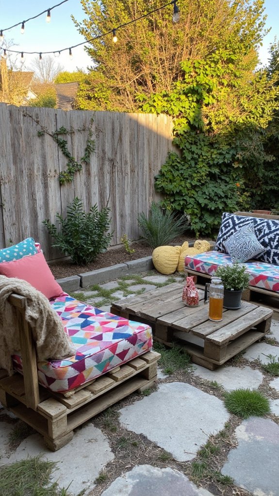 elevate pallet seating style