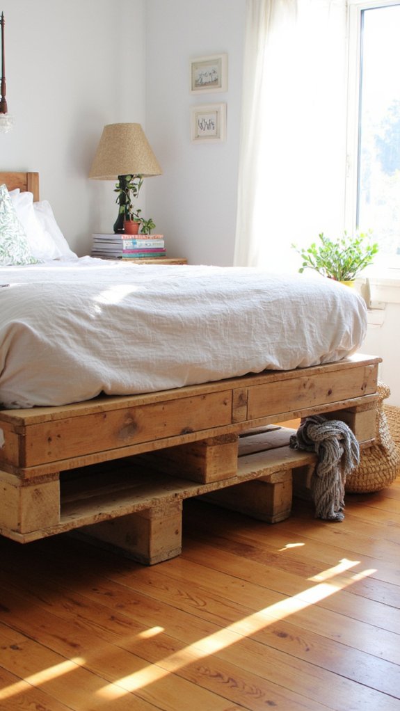 elevated beds create storage