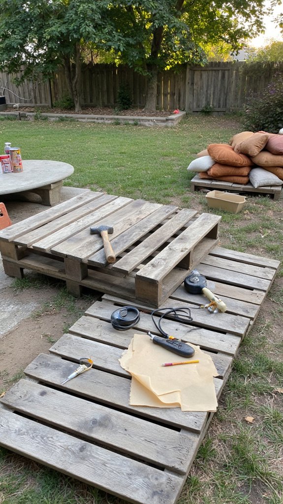 essential pallet seating tools