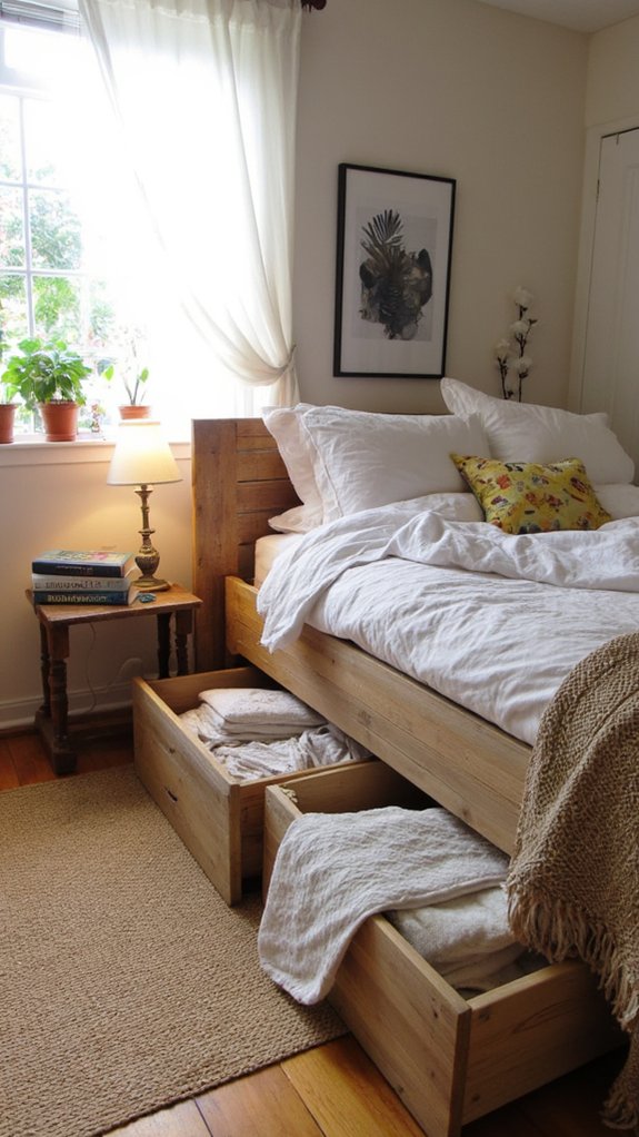 functional space saving bed design