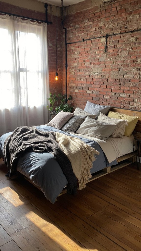 industrial elegance for bedrooms