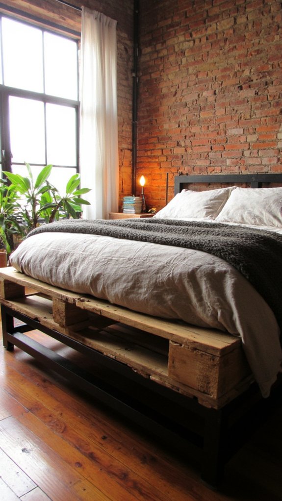 industrial metal and wood