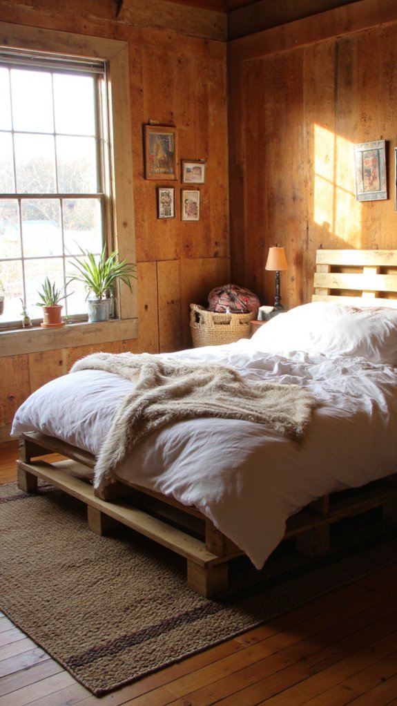 inspiring pallet bed designs