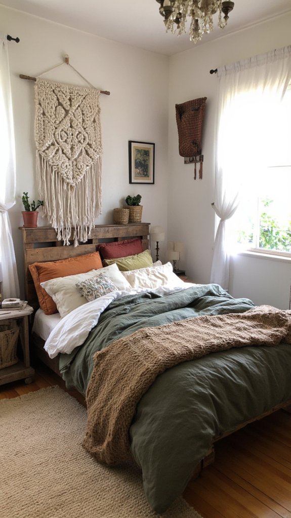 macrame accents for decor