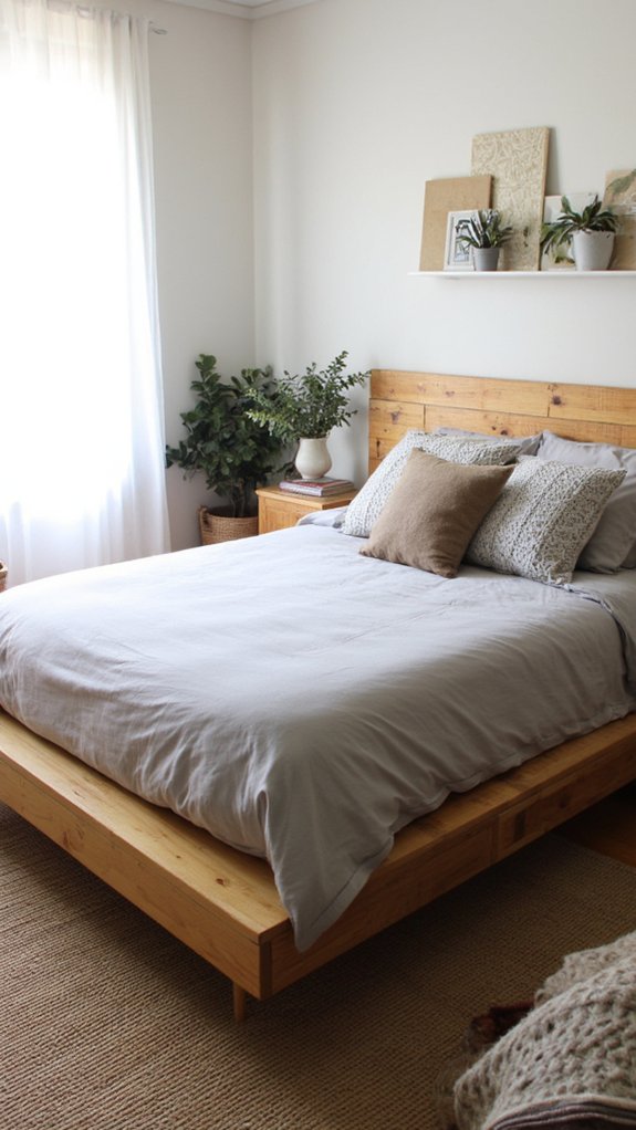 maintain floating pallet bed