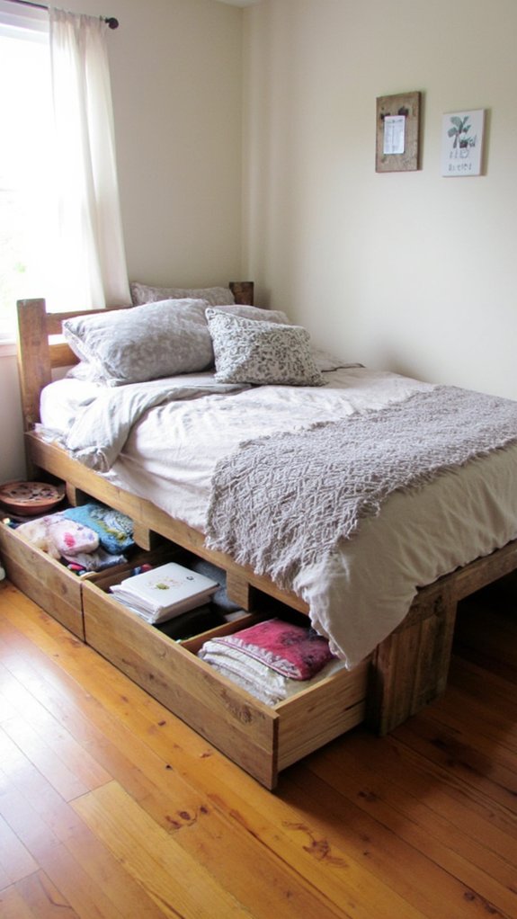 multi functional pallet beds