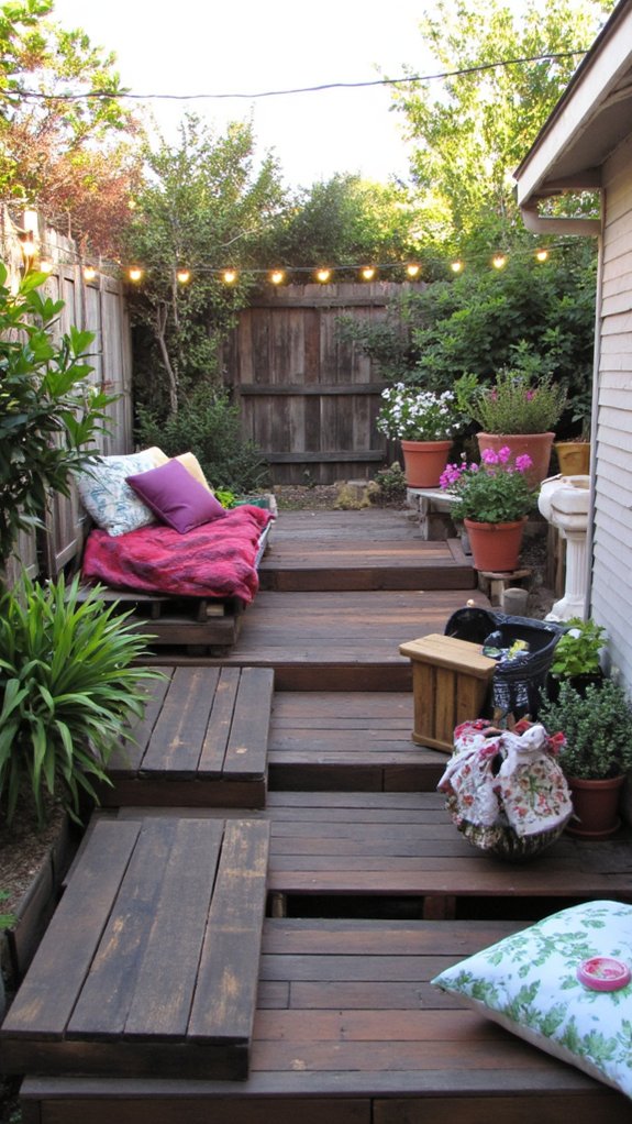 multi level outdoor retreat design