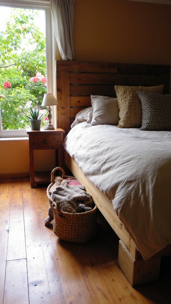 pallet bed frame assembly tips