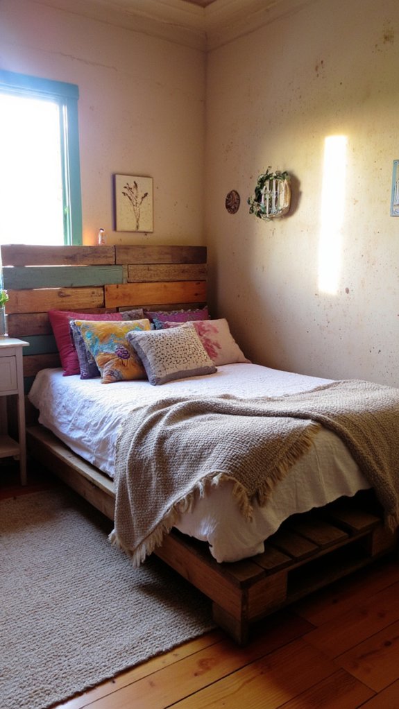 pallet bed frame customization