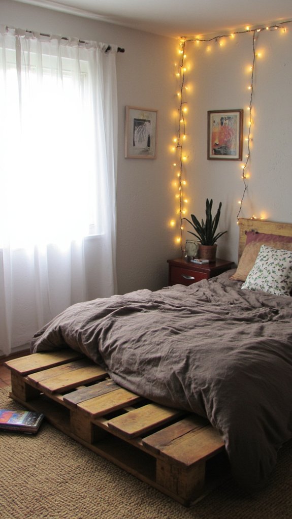 pallet bed frame design tips