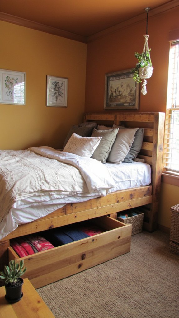 pallet bed frame maintenance tips