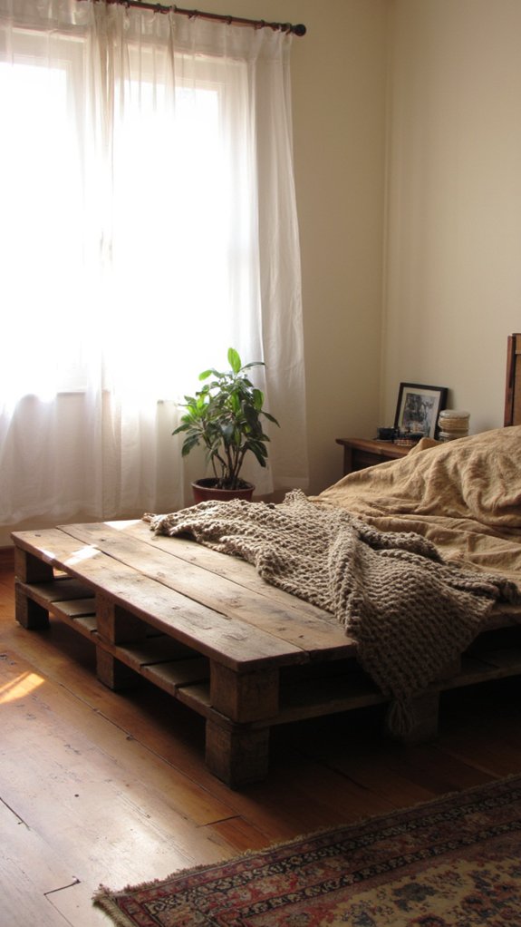 pallet bed frame maintenance tips