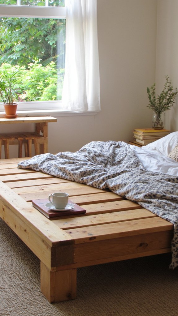 pallet bed frame project