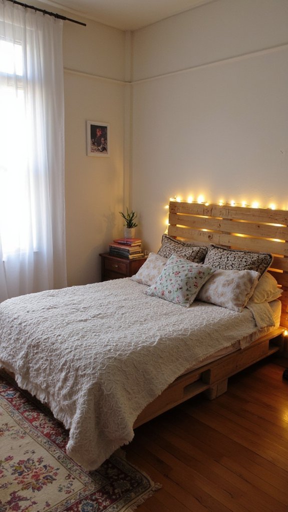 pallet bed frame project