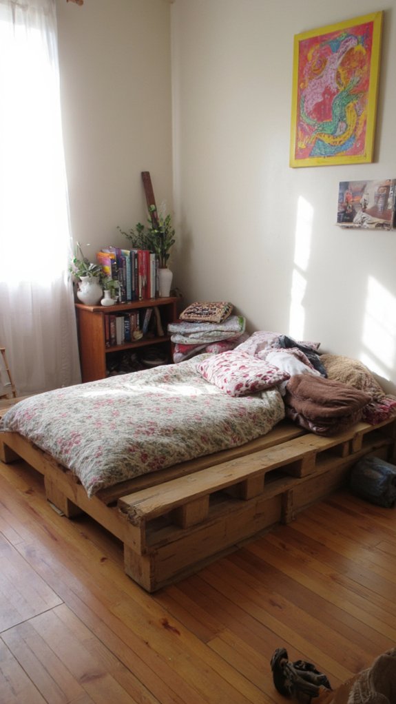 pallet bed frame safety tips
