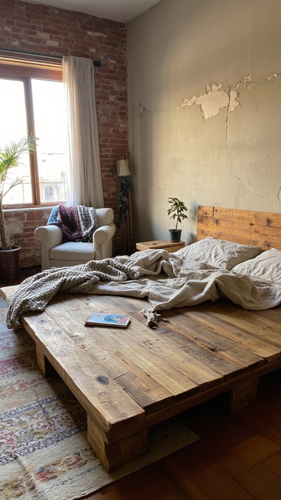 pallet bed frame styles