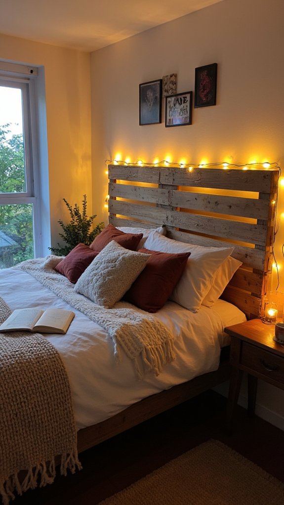 pallet bed frame styling tips