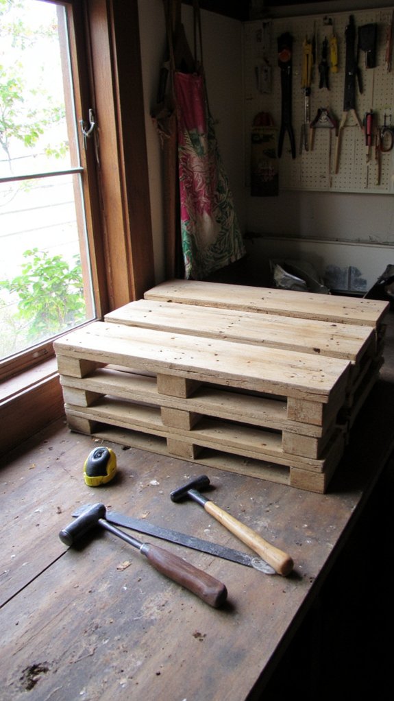pallet bed frame tools