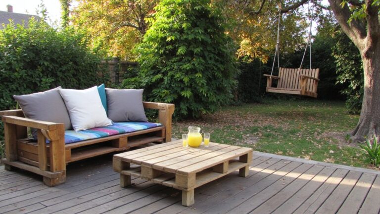 pallet furniture outdoor styles
