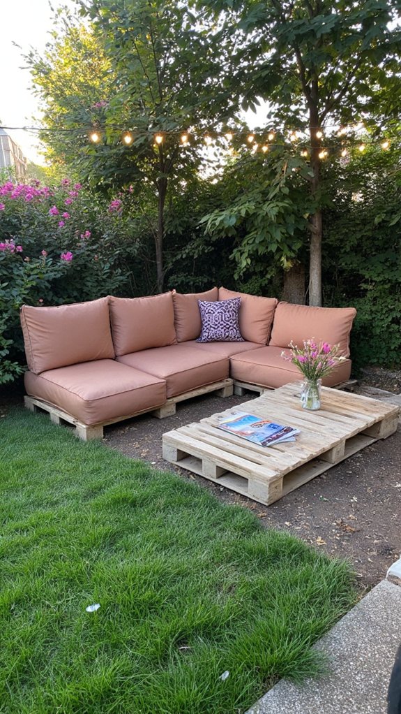 pallet lounge seating inspiration