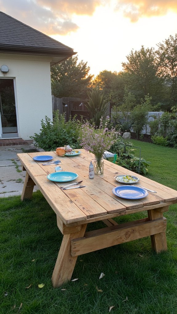 pallet picnic table project