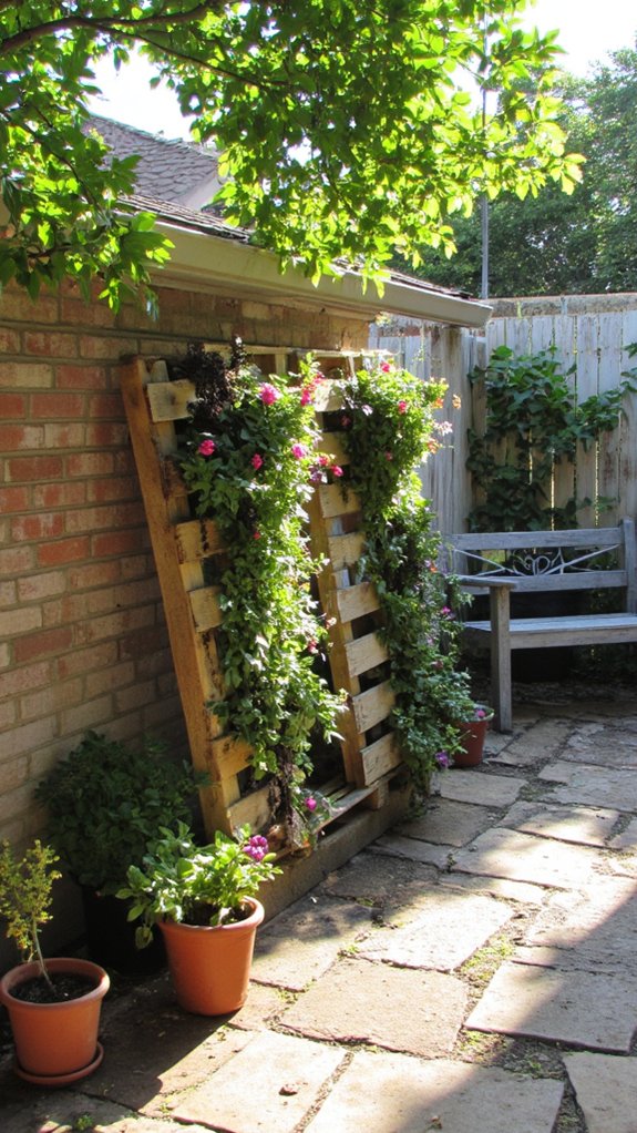 pallet planters for gardens
