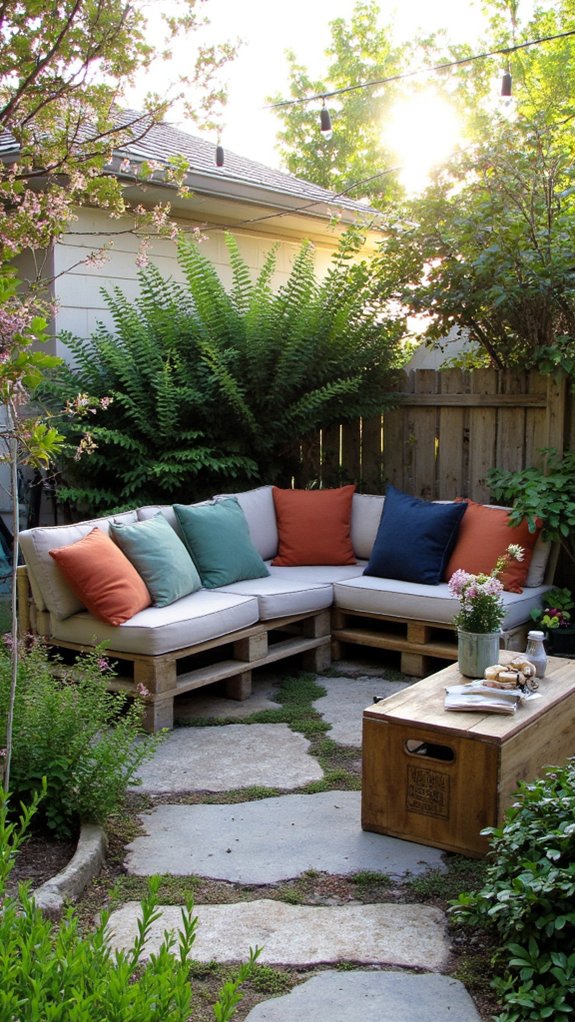 pallet projects for outdoor spaces