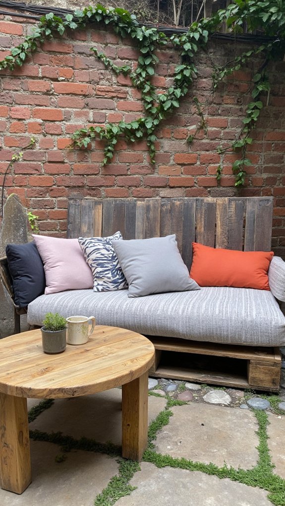 pallet sofa creation project