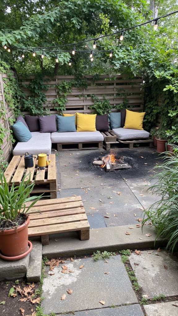 protect pallet furniture outdoors