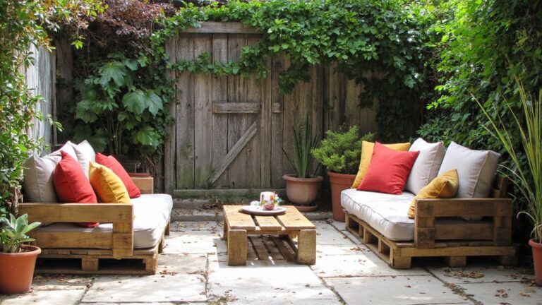 resort style outdoor seating