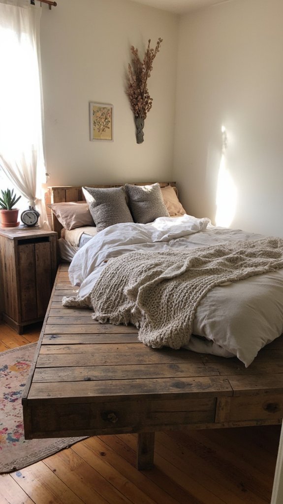 rustic reclaimed pallet decor