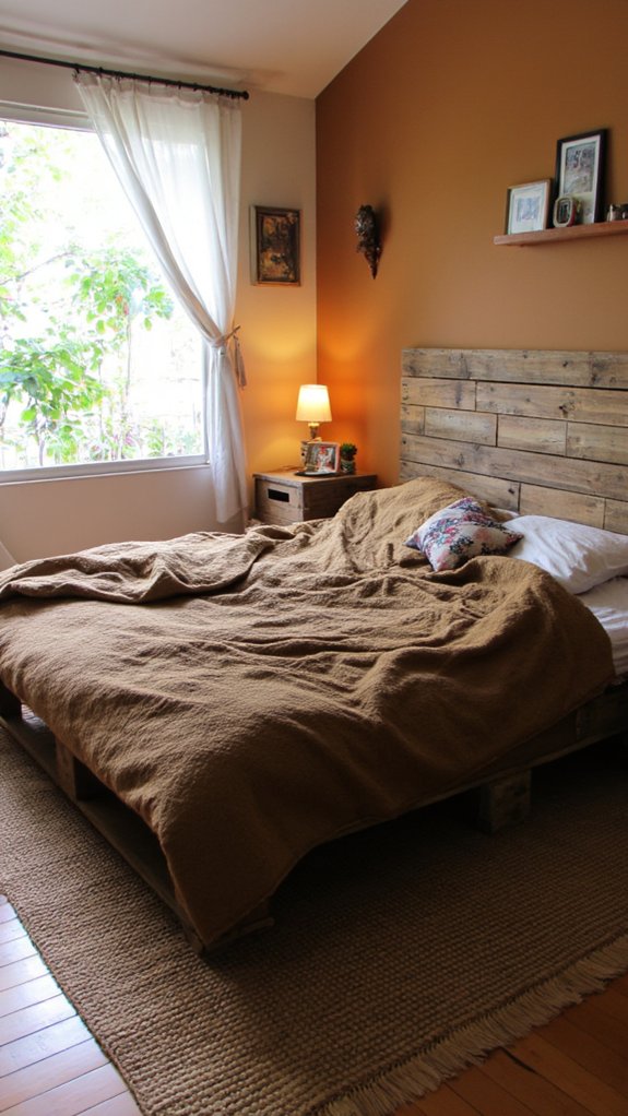 rustic wooden pallet charm